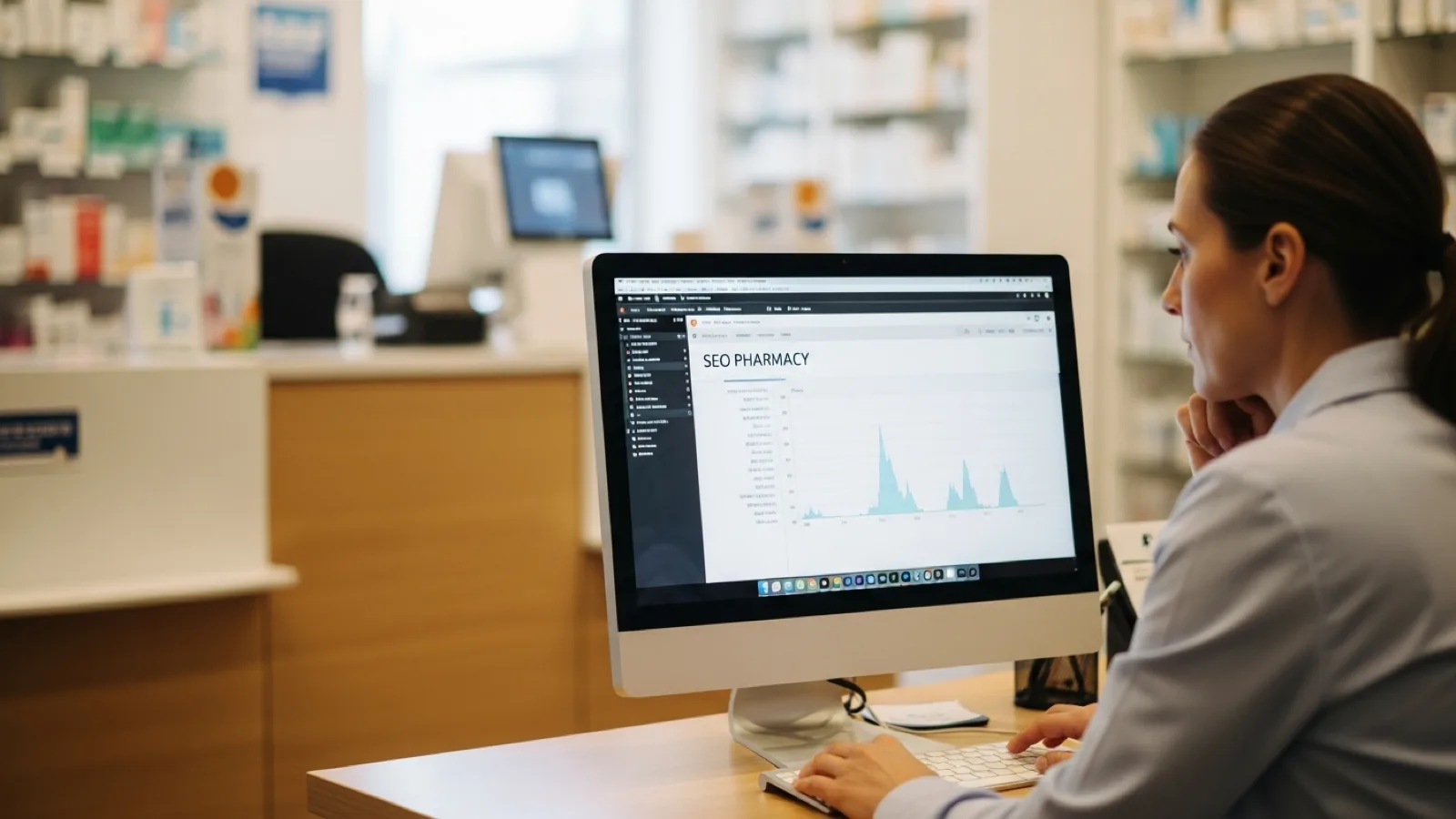 Illustration SEO secteur pharmacie